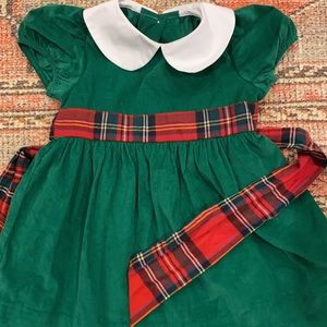 TBBC Beaufort Bonnet Holiday Christmas Dress 2t